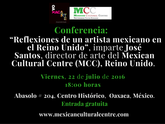 José Santos. Conferencia. 2016.  MCC.